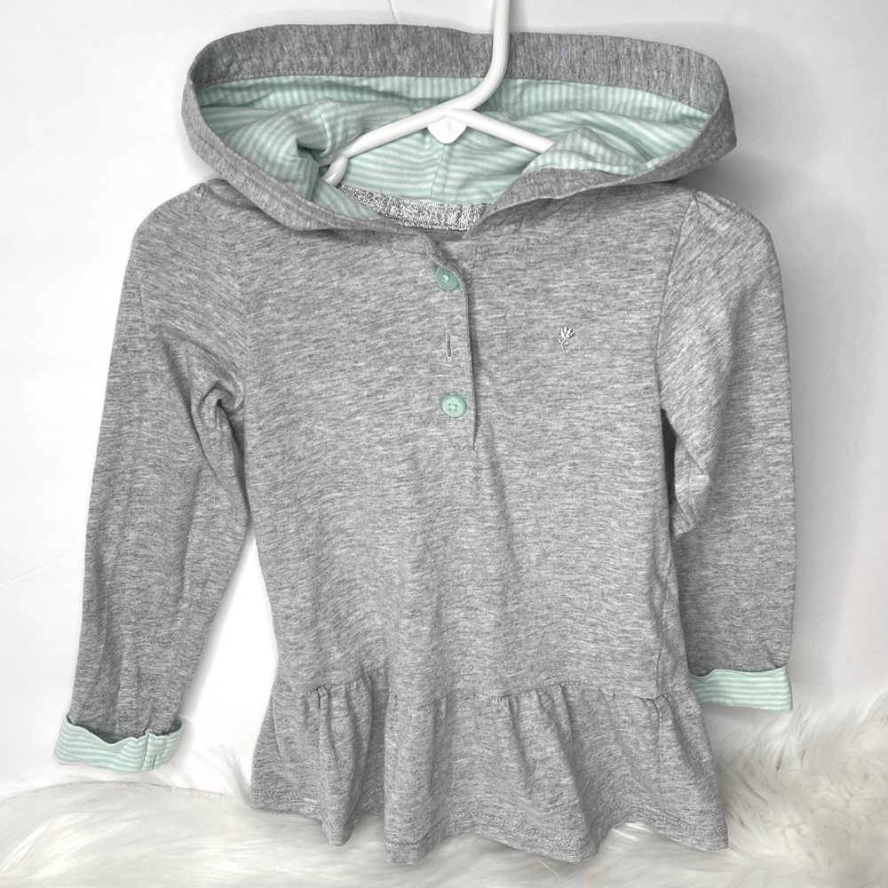Carter’s Ruffle Hem Hoodie 3T